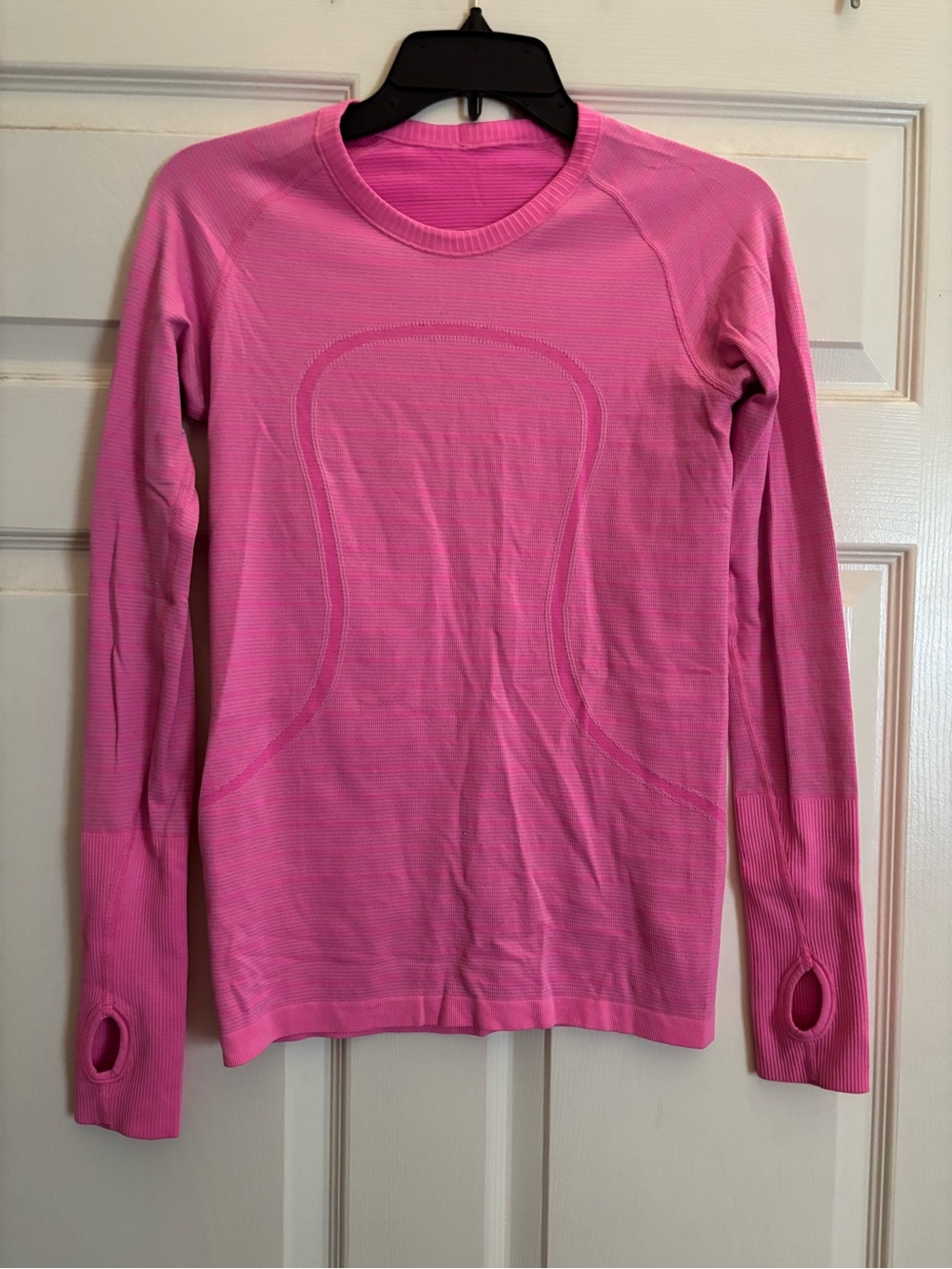 Pink Long Sleeve Lululemon Top